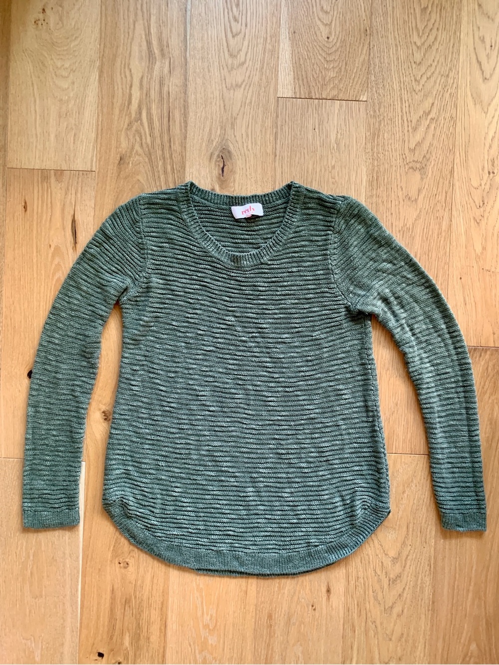 Redy Olive Green Crewneck Sweater